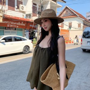 altacanvas S-XL  Mori Style Vintage Camisole Women's 2026 Summer New Loose Slimming All-match Sleeveless Women's Top