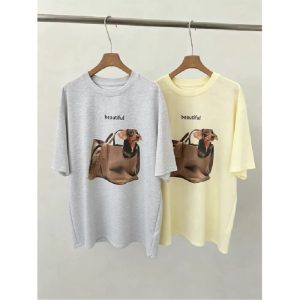 altacanvas S-3XL  2026 South Korean Export New Arrival, Mock-Neck Summer Top, Korean-Style Short-Sleeve Women’s T-Shi